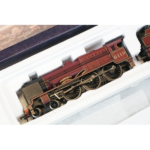 105 - Boxed Bachmann OO gauge 31283 P/Boiler Scot 6119 The Lancashire Fusilier LMS Crimson 3500 GAL Tender... 