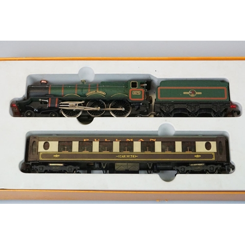 107 - Boxed Wrenn OO gauge Special Pullman No WP100 set including Cardiff Castle locomotive & 3 x Pullman ... 