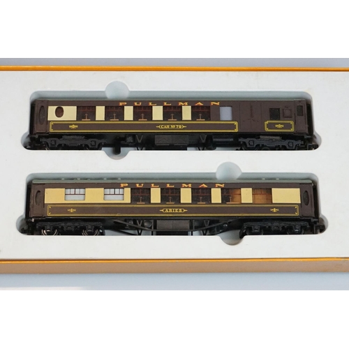 107 - Boxed Wrenn OO gauge Special Pullman No WP100 set including Cardiff Castle locomotive & 3 x Pullman ... 