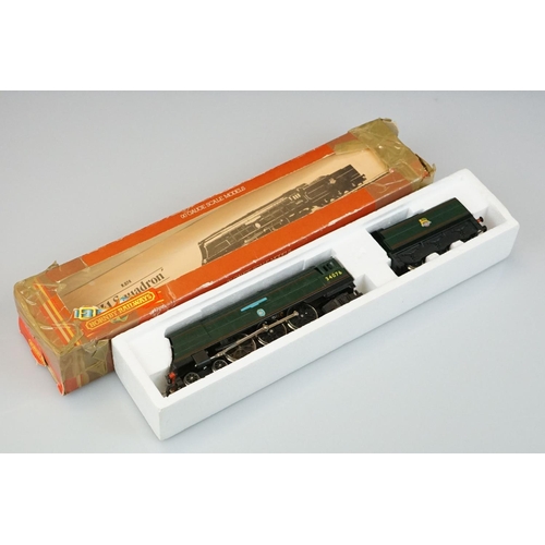 110 - Five boxed Hornby OO gauge locomotives to include R685 LMS 4-6-2 Coronation Class 7P, R376 LMS Class... 