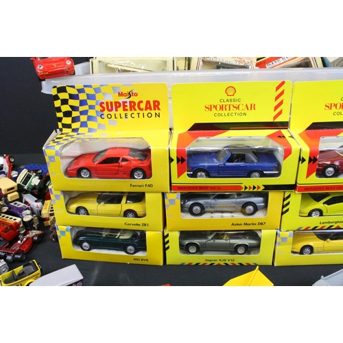 1122A - Around 60 boxed diecast models to include Lledo (Days Gone, Promotional, Public Transport, etc), Oxf... 