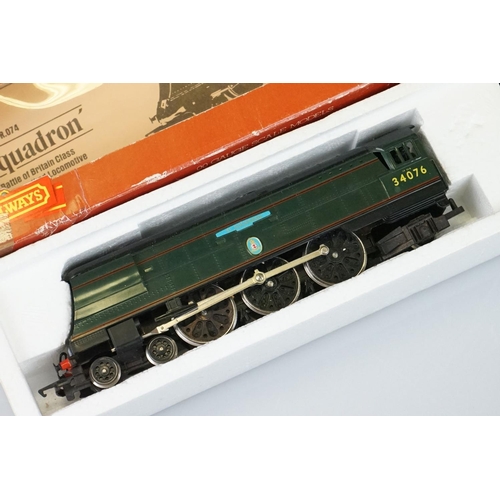 110 - Five boxed Hornby OO gauge locomotives to include R685 LMS 4-6-2 Coronation Class 7P, R376 LMS Class... 