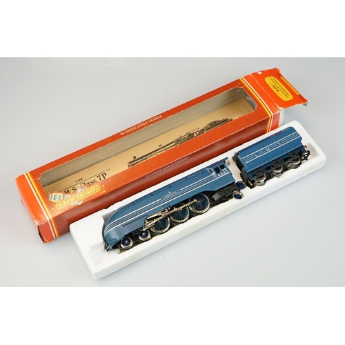 110 - Five boxed Hornby OO gauge locomotives to include R685 LMS 4-6-2 Coronation Class 7P, R376 LMS Class... 