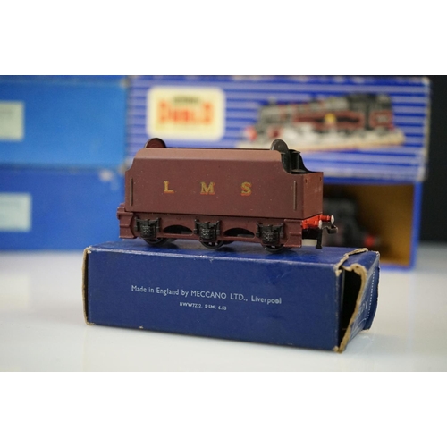 123 - Four boxed Hornby Dublo locomotives to include EDL12 Duchess of Montrose (plus boxed Tender D11), ED... 