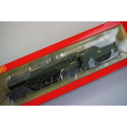 20 - Ex shop stock - Boxed Hornby OO gauge DCC Ready R3831 Late BR Thompson Class A2/2 4-6-2 Thane of Fif... 