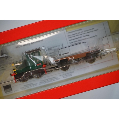 22 - Ex shop stock - Two boxed Hornby OO gauge  DCC Ready locomotive sets to include R3852 DVLR Ruston & ... 