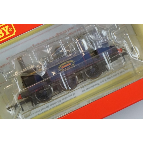 23 - Ex shop stock - Six boxed Hornby OO gauge locomotives to include R3870 NCB Peckett B2 The Earl No 12... 