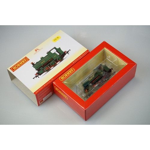 25 - Ex shop stock - Three boxed Hornby OO gauge locomotives to include R3766 NCB Peckett B2 No 1426, R37... 