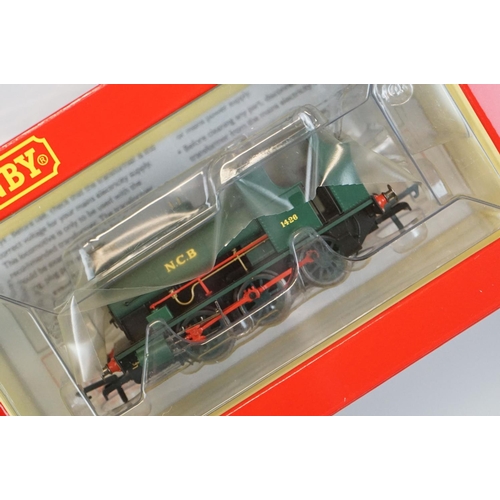 25 - Ex shop stock - Three boxed Hornby OO gauge locomotives to include R3766 NCB Peckett B2 No 1426, R37... 