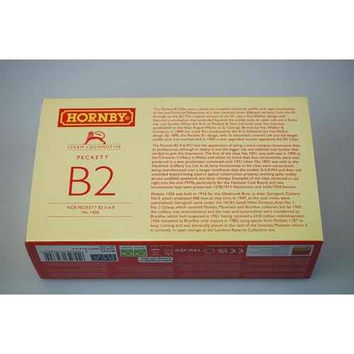 25 - Ex shop stock - Three boxed Hornby OO gauge locomotives to include R3766 NCB Peckett B2 No 1426, R37... 