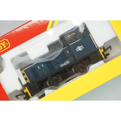 26 - Ex shop stock - Four boxed Hornby OO gauge locomotives to include R3766 NCB Peckett B2 No 1426,R3899... 