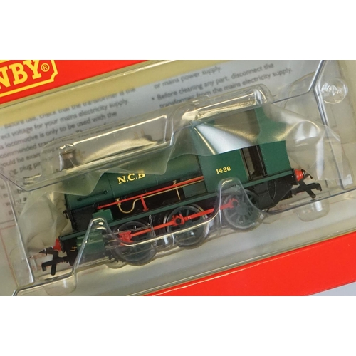 26 - Ex shop stock - Four boxed Hornby OO gauge locomotives to include R3766 NCB Peckett B2 No 1426,R3899... 