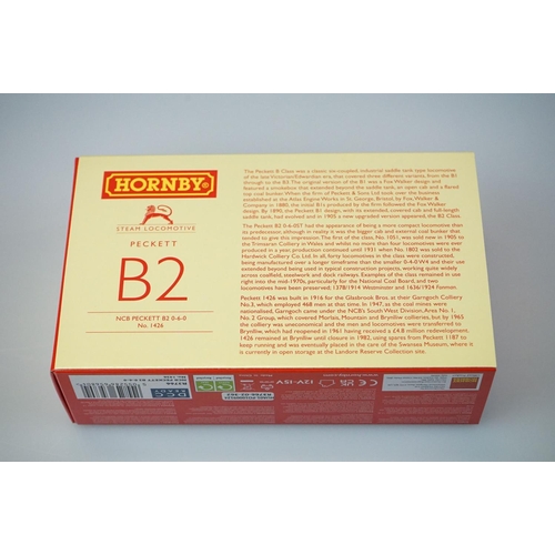 26 - Ex shop stock - Four boxed Hornby OO gauge locomotives to include R3766 NCB Peckett B2 No 1426,R3899... 