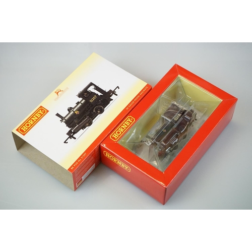 27 - Ex shop stock - Five boxed Hornby OO gauge locomotives to include R3640 Willans and Robinson Peckett... 