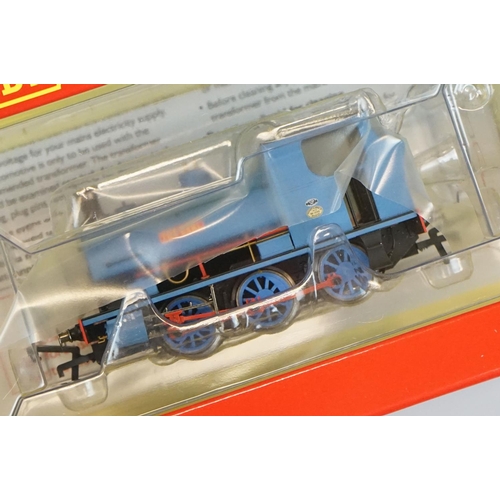 28 - Ex shop stock - Four boxed Hornby OO gauge locomotives to include R3870 NCB Peckett B2 The Earl No 1... 