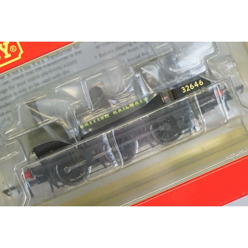 28 - Ex shop stock - Four boxed Hornby OO gauge locomotives to include R3870 NCB Peckett B2 The Earl No 1... 