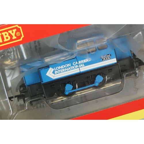 29 - Ex shop stock - Four boxed Hornby OO gauge locomotives to include R30009 London Carriers Internation... 