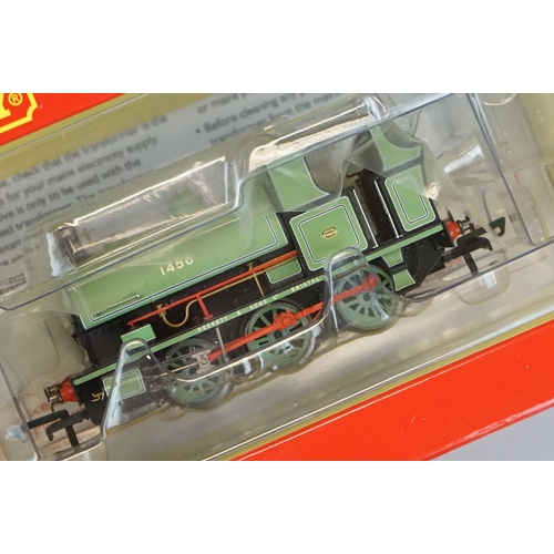 29 - Ex shop stock - Four boxed Hornby OO gauge locomotives to include R30009 London Carriers Internation... 