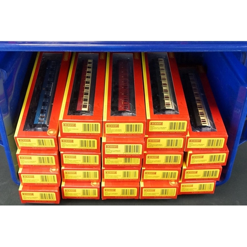 30 - Ex shop stock - 28 Boxed Hornby OO gauge items of rolling stock, all variants, to include R40035, R4... 