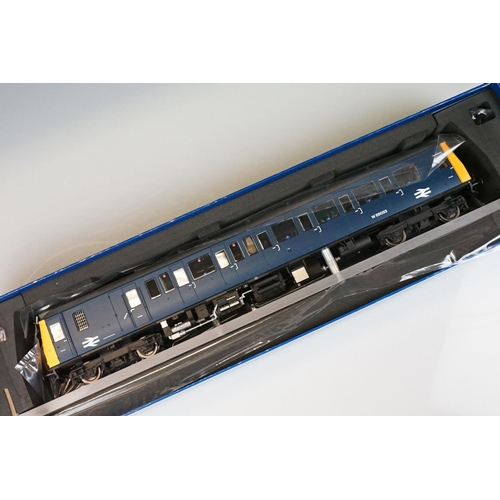 34 - Ex shop stock - Boxed Dapol O gauge DCC Ready 7D-009-004 Class 121 W55023 Diesel Railcar BR Blue loc... 