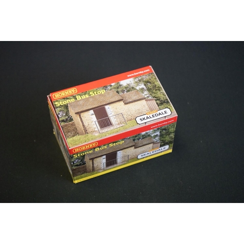 38 - Ex shop stock - Nine boxed Hornby OO gauge Skaledale trackside buildings to include 2 x R7264 The Ol... 