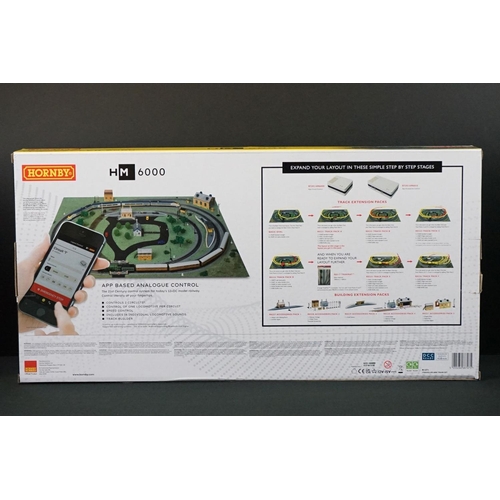 4 - Ex shop stock - Boxed Hornby OO gauge R1271 HM 6000 i Traveller train set, complete & unused with ou... 