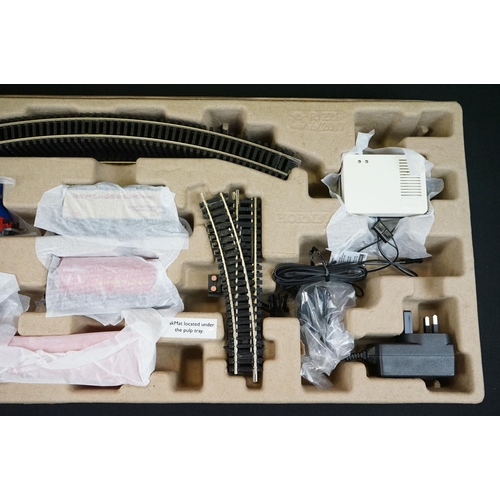 4 - Ex shop stock - Boxed Hornby OO gauge R1271 HM 6000 i Traveller train set, complete & unused with ou... 