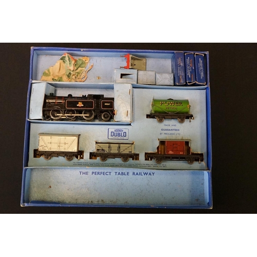 46 - Two boxed Hornby Dublo locomotives to include EDL11 BR Silver King and EDL18 Standard 2-6-4 Tank Loc... 