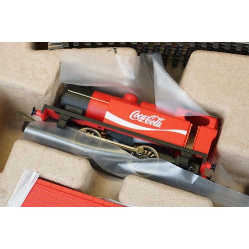 6 - Ex shop stock - Boxed Hornby OO gauge R1276 Summertime Coca Cola train set, complete & unused with o... 