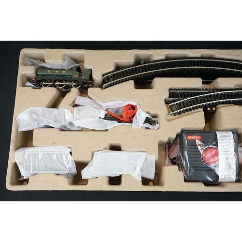 8 - Ex shop stock - Boxed Hornby OO gauge R1254 GWR Freight train set, complete & unused with outer trad... 