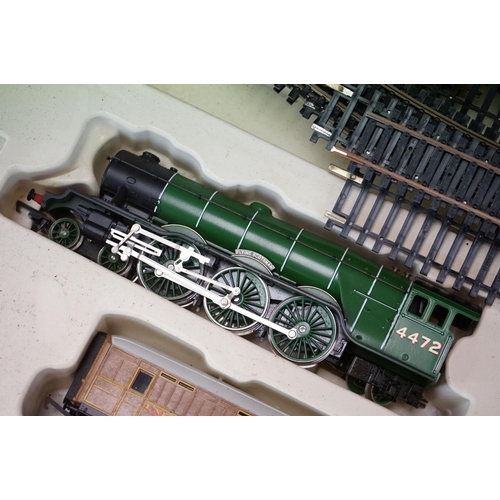 125 - Two boxed Hornby OO gauge electric train sets to include R778 The Flying Scotsman and RF851 Freight ... 