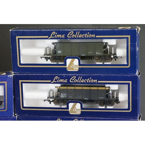 62 - 13 Boxed Lima Collection OO gauge items of rolling stock to include L305619 Super GUV Plain Res EWS ... 