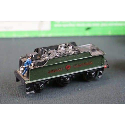 94 - Boxed M & L Premier Kits OO gauge GWR 4-6-0 County Class diecast locomotive model (built) plus 4 x o... 