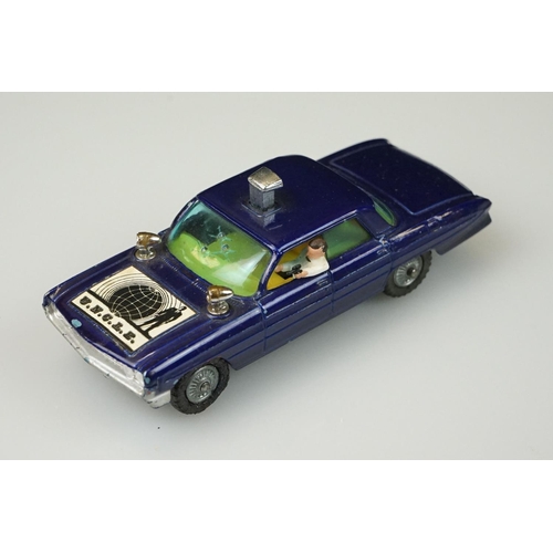 1044 - Two boxed Corgi TV related diecast models to include 497 The Man From UNCLE Thrush-Buster (no Waverl... 