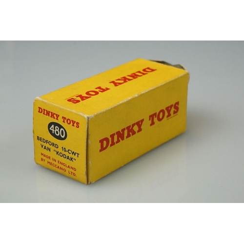 1046 - Two boxed Dinky diecast models to include 470 Austin Van Shell and 480 Bedford 10 CWT Van Kodak, bot... 