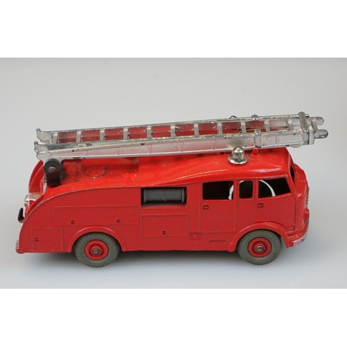 1048 - Four boxed Dinky diecast models to include 955 Fire Engine with Extending Ladder, 173 Pontiac Parisi... 