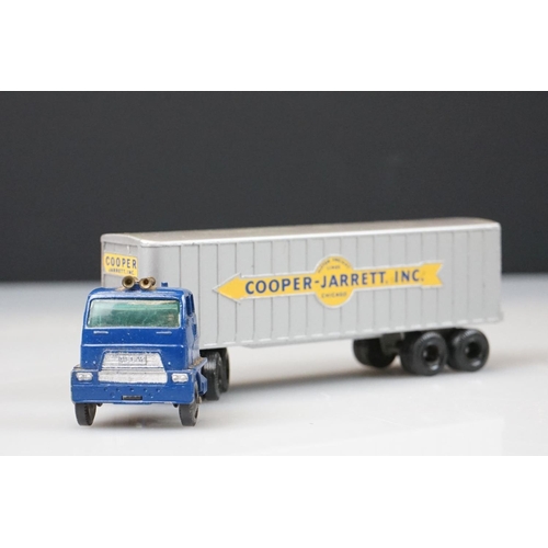 1051 - Boxed Lesney Matchbox Series Major Pack M9 Inter State Double Freighter diecast model, vg with gd bo... 