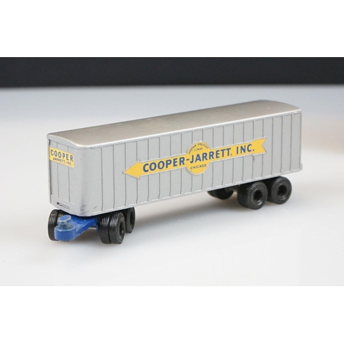 1051 - Boxed Lesney Matchbox Series Major Pack M9 Inter State Double Freighter diecast model, vg with gd bo... 