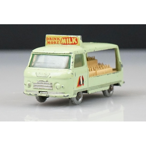 1052 - Three boxed Matchbox Series diecast models to include 42 Evening News Van, 21 Milk Delivery Truck an... 