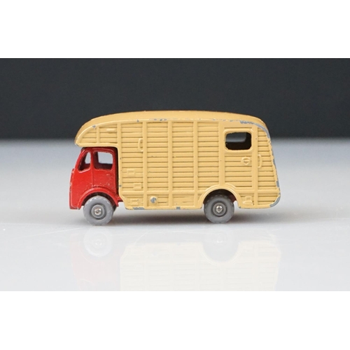 1053 - Six boxed Matchbox Series diecast model to include 9 Merryweather Marquis, 27 Bedford Low Loader, 33... 