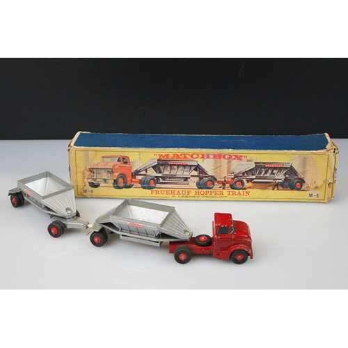 1054 - Three boxed Lesney Matchbox Series Major Packs diecast models to include No 5 Massey Ferguson 780 Co... 