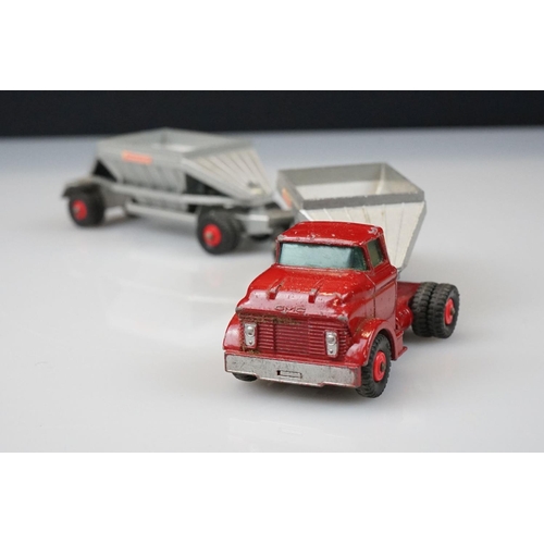 1054 - Three boxed Lesney Matchbox Series Major Packs diecast models to include No 5 Massey Ferguson 780 Co... 