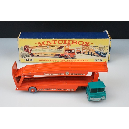 1054 - Three boxed Lesney Matchbox Series Major Packs diecast models to include No 5 Massey Ferguson 780 Co... 