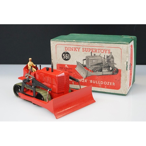 1055 - Three boxed Dinky diecast models to include 14C Coventry Climax Fork Lift Truck with orange main bod... 