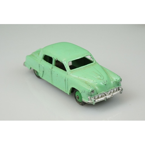 1058 - Four boxed Dinky diecast models to include 157 Jaguar XK120 Coupe in yellow, 185 Alfa Romeo 1900 Sup... 