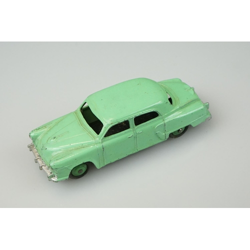 1058 - Four boxed Dinky diecast models to include 157 Jaguar XK120 Coupe in yellow, 185 Alfa Romeo 1900 Sup... 