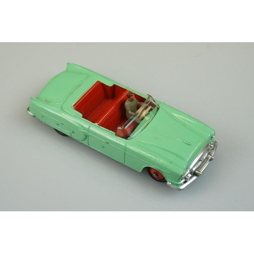 1058 - Four boxed Dinky diecast models to include 157 Jaguar XK120 Coupe in yellow, 185 Alfa Romeo 1900 Sup... 