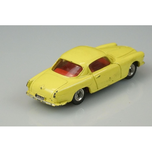 1058 - Four boxed Dinky diecast models to include 157 Jaguar XK120 Coupe in yellow, 185 Alfa Romeo 1900 Sup... 