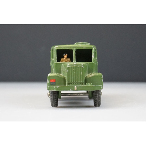 1060 - Two boxed Dinky Supertoys military diecast models to include 660 Tank Transporter and 689 Medium Art... 