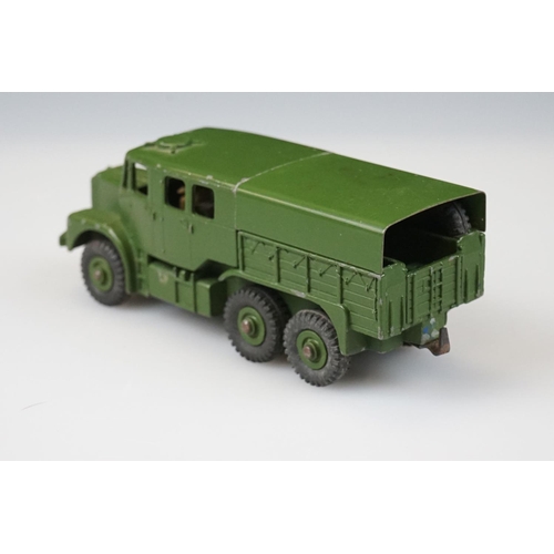 1060 - Two boxed Dinky Supertoys military diecast models to include 660 Tank Transporter and 689 Medium Art... 